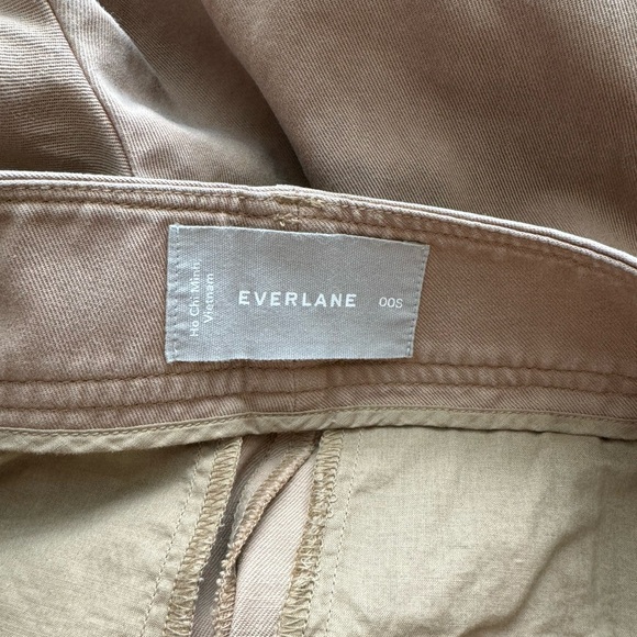 Everlane The Way-High Tencel Drape Wide Leg Pants Tan - Picture 2 of 16